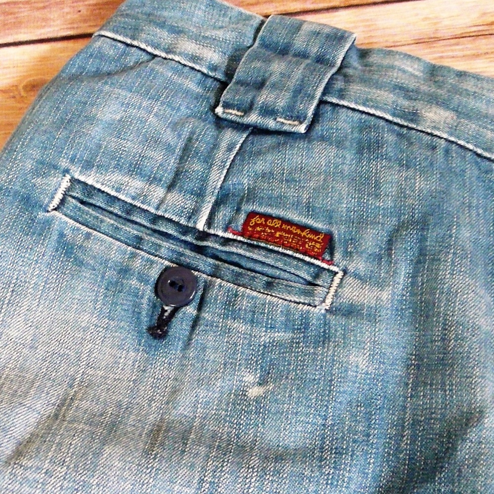 7 For All Man Kind Trouser Jeans